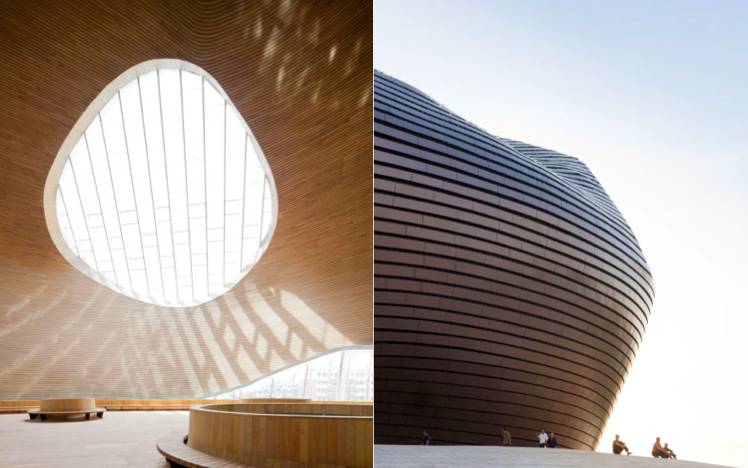 鄂爾多斯博物館 地點:鄂爾多斯建筑師:馬巖松 &ndash; 設(shè)計本裝修效果圖